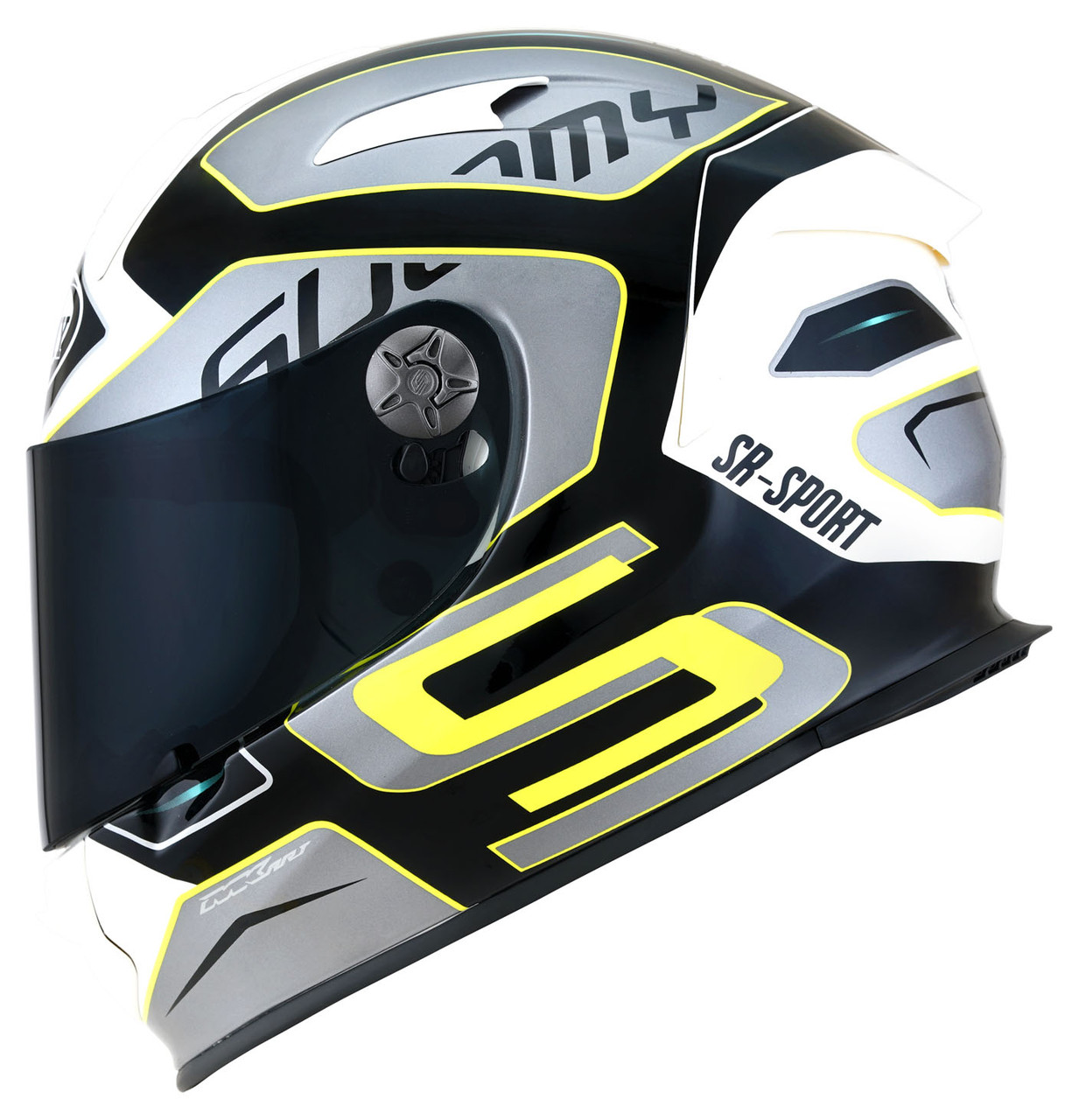 Suomy SR Sport Axial Yellow Helmet