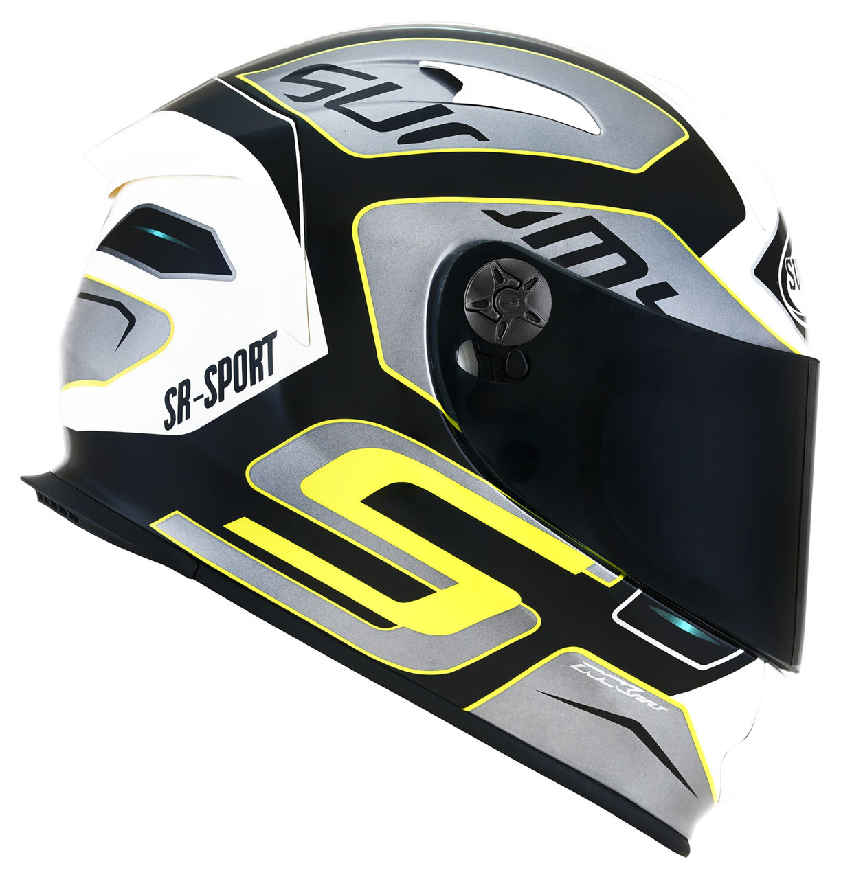 Suomy SR Sport Axial Yellow Helmet