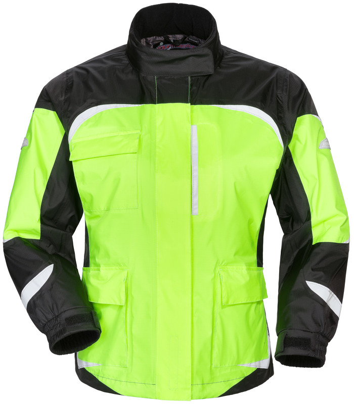 Tour Master Sentinel 2 Hi-Viz Black Rain Jacket