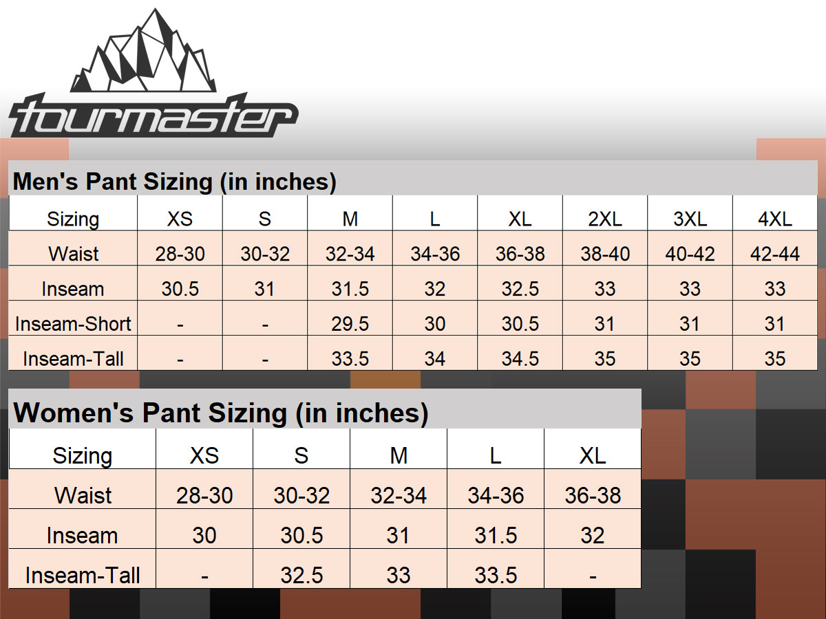 Tour Master Caliber Black Pant Speed Addicts