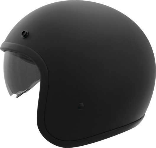 THH T-383 Flat Black Helmet