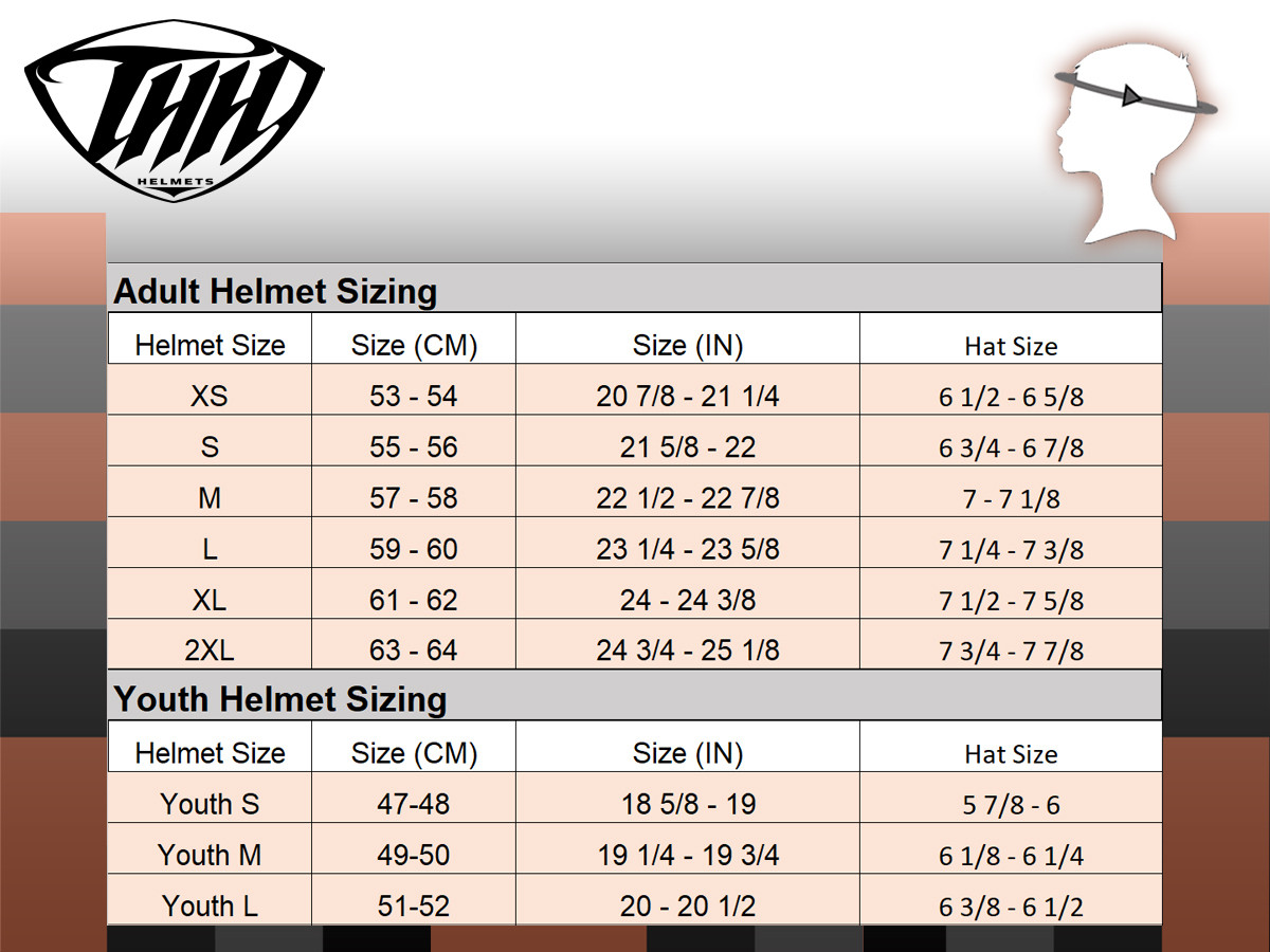 THH T810S Turbo Blue Red Helmet