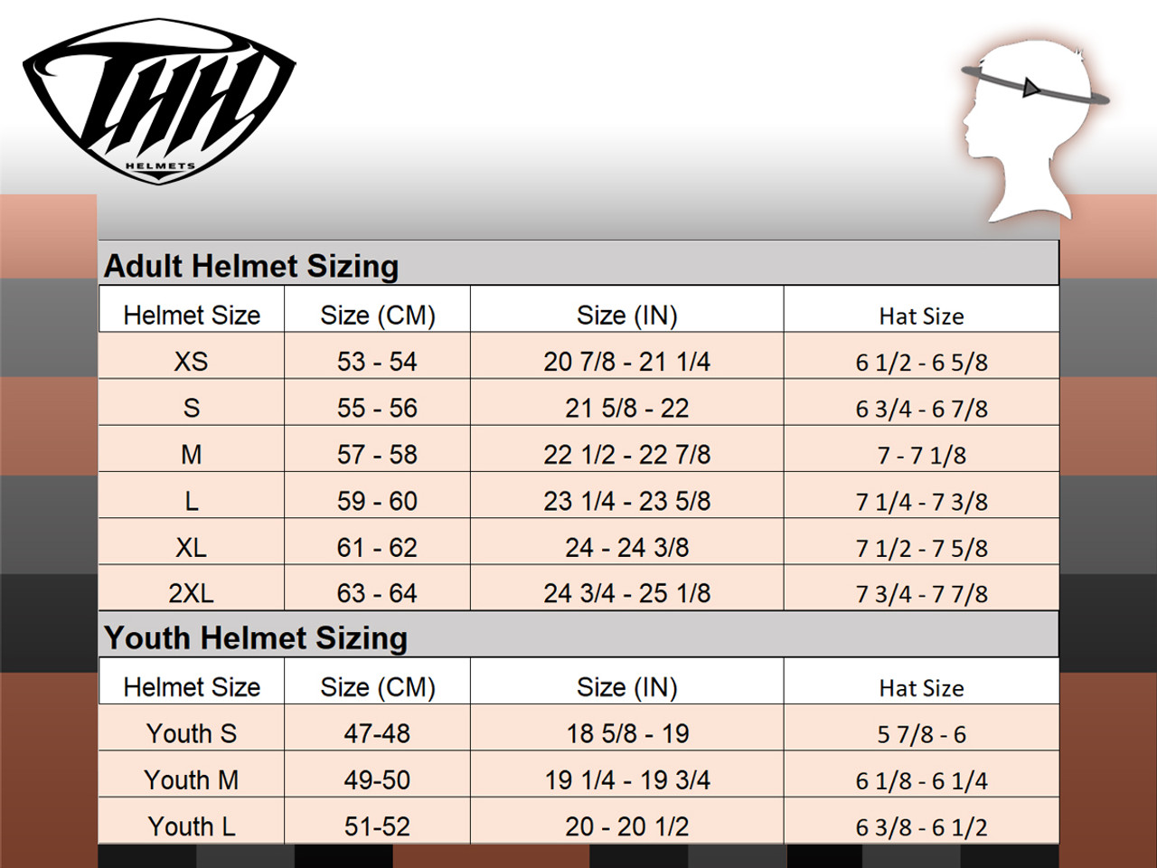 THH T810S Turbo Grey Orange Helmet