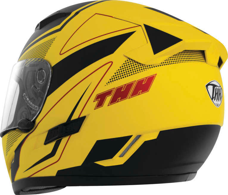 THH TS-80 FXX Yellow Black Helmet