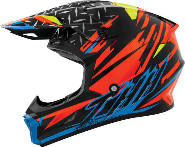THH T710X Assault Black Orange Helmet