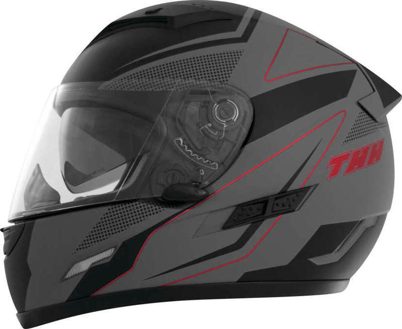 THH TS-80 FXX Grey Black Helmet