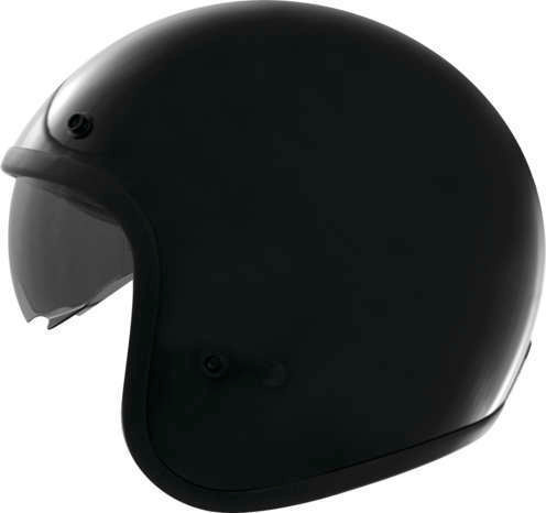 THH T-383 Black Helmet