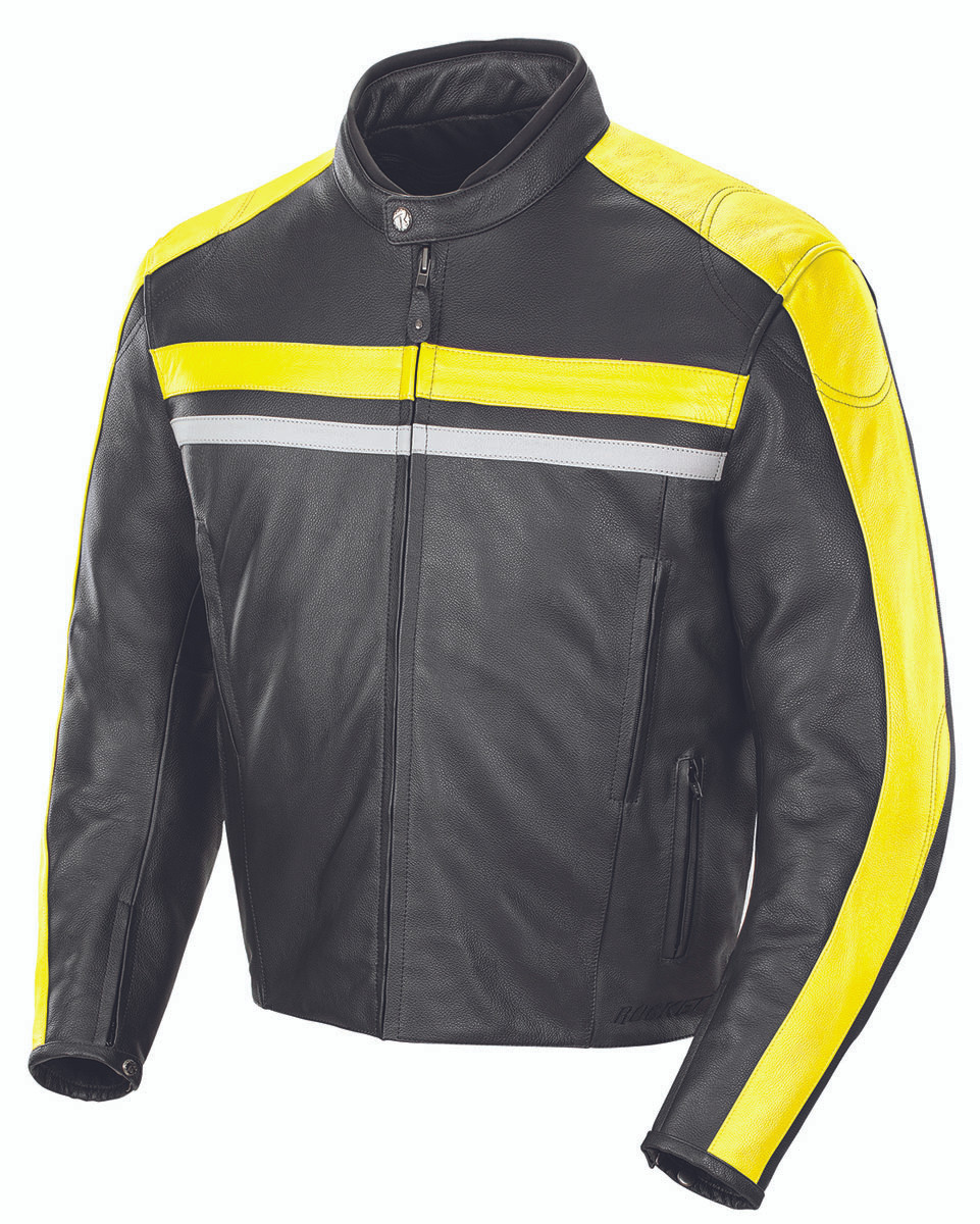 Joe Rocket Old School 2.0 Jacket Black Yellow