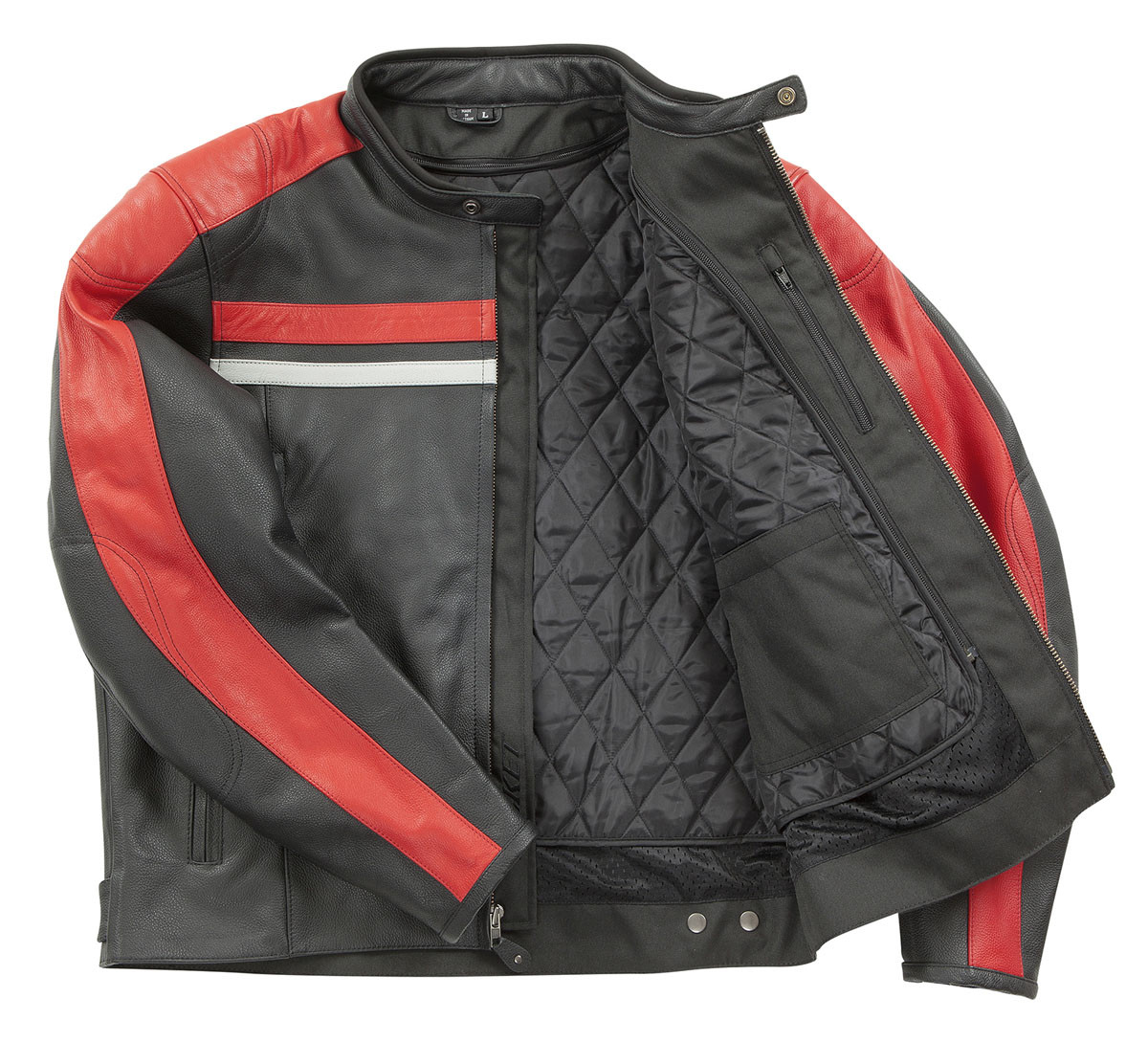 Joe Rocket Old School 2.0 Jacket Black Red