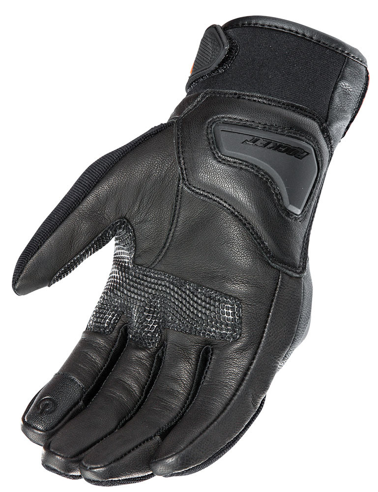 Joe Rocket Super Moto Gloves Black / Orange Mens
