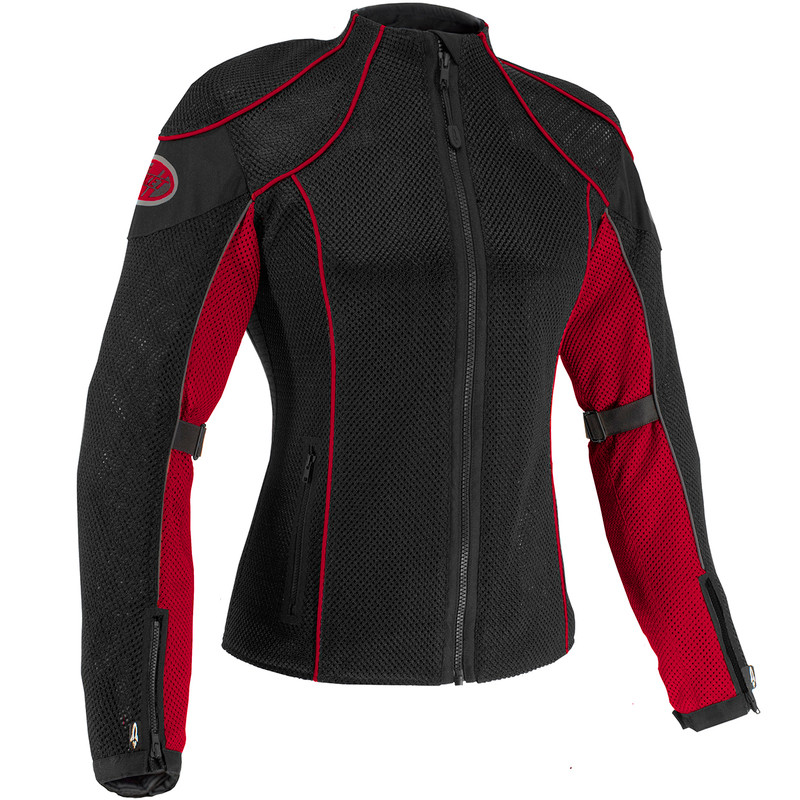 Joe Rocket Majestic Red Black Womens Jacket