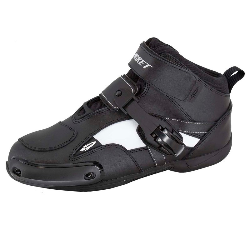 Joe Rocket Sector Black White Boot