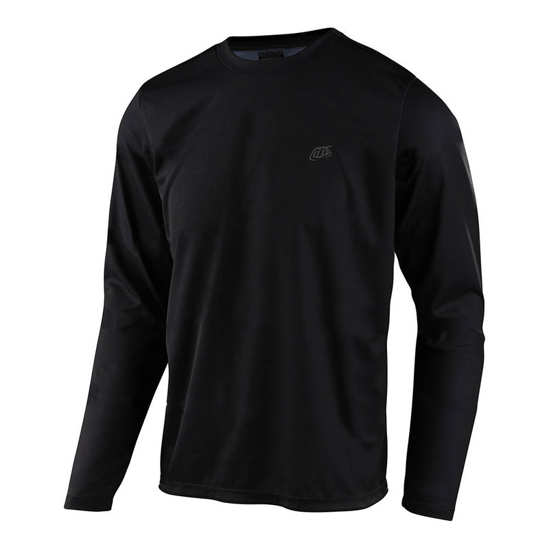 Troy Lee Designs Flowline LS Black Jersey