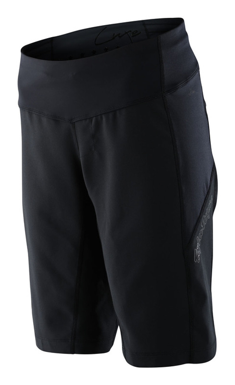 Troy Lee Designs Luxe Black Womens Shorts No Liner Speed Addicts