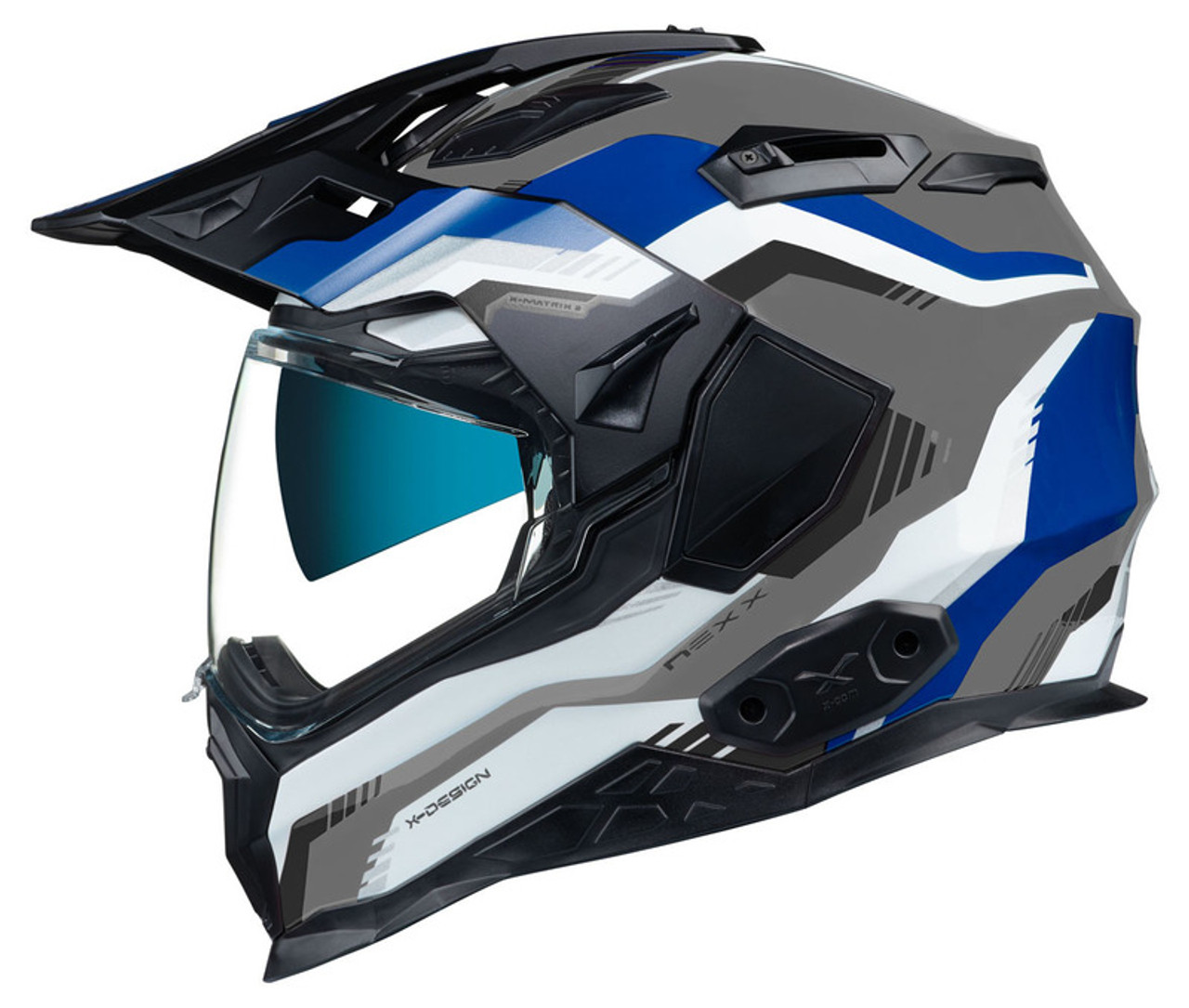 Nexx XWED 2 Columbus Blue Black Grey Helmet