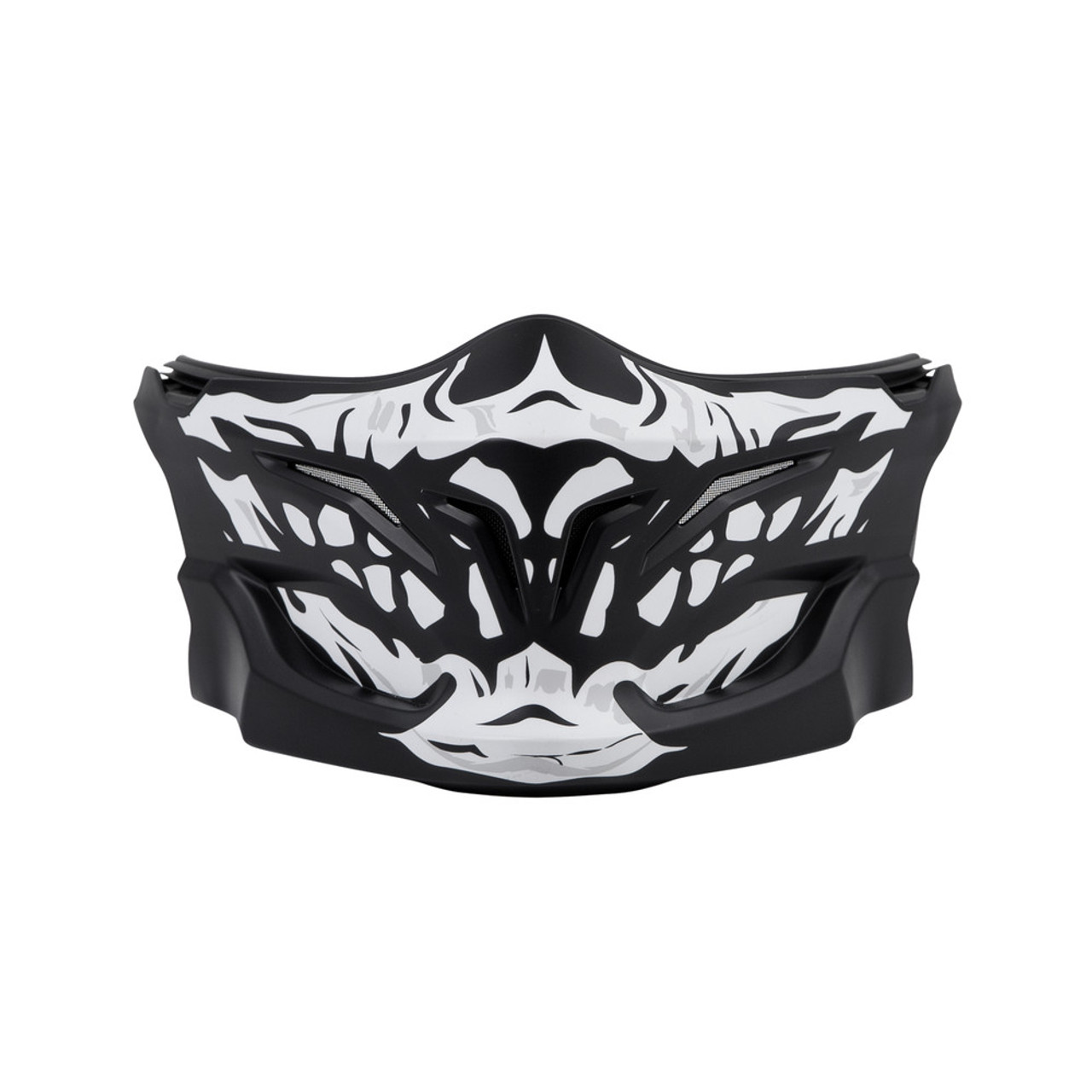 Scorpion EXO Covert Face Mask Skull Black White