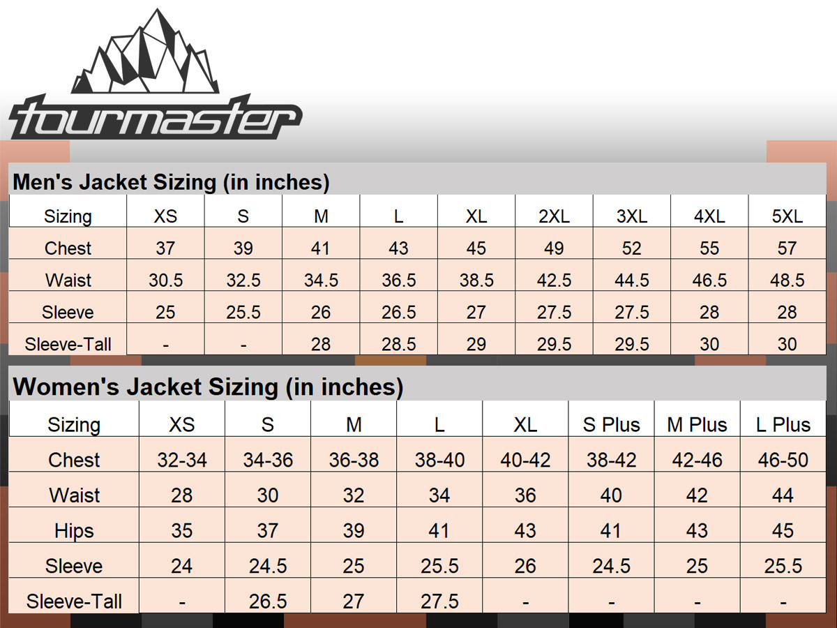 Tour Master Horizon Line Alpine-Trek Black Jacket