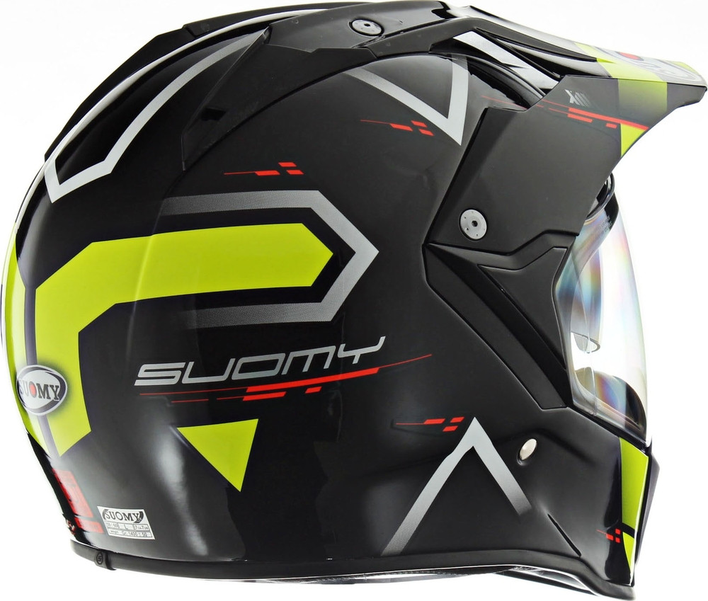 Suomy MX Tourer Road Yellow Helmet