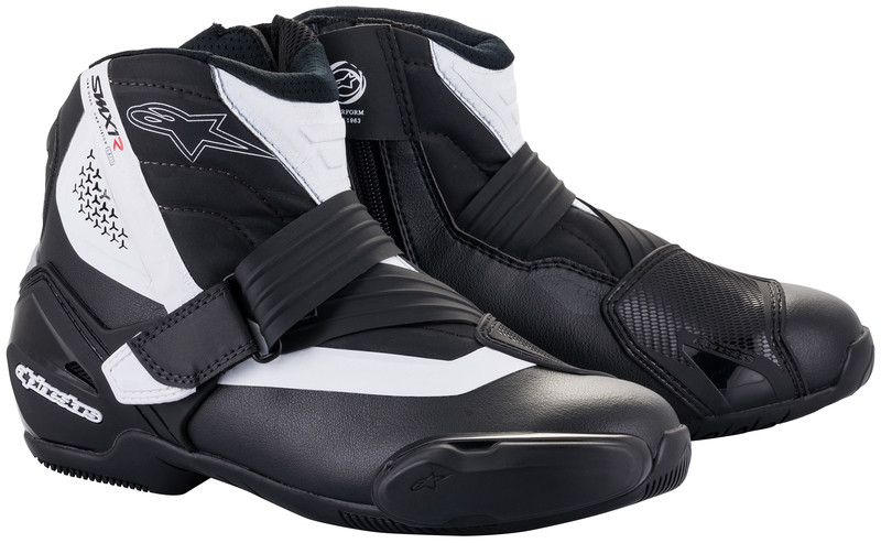 Alpinestars SMX-1 R v2 Black White Shoes