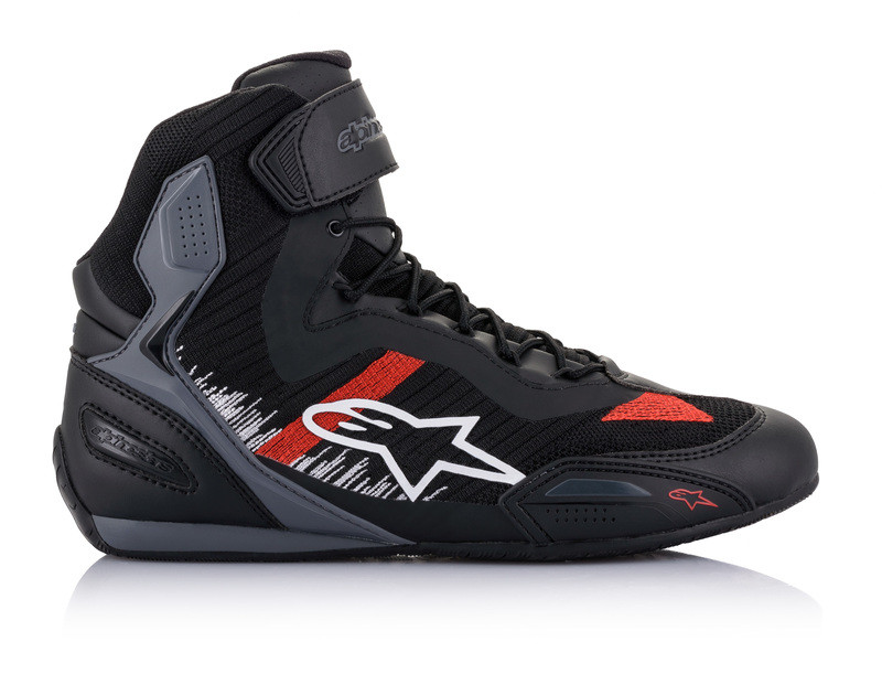 Alpinestars Faster-3 Black Red Knit Shoes