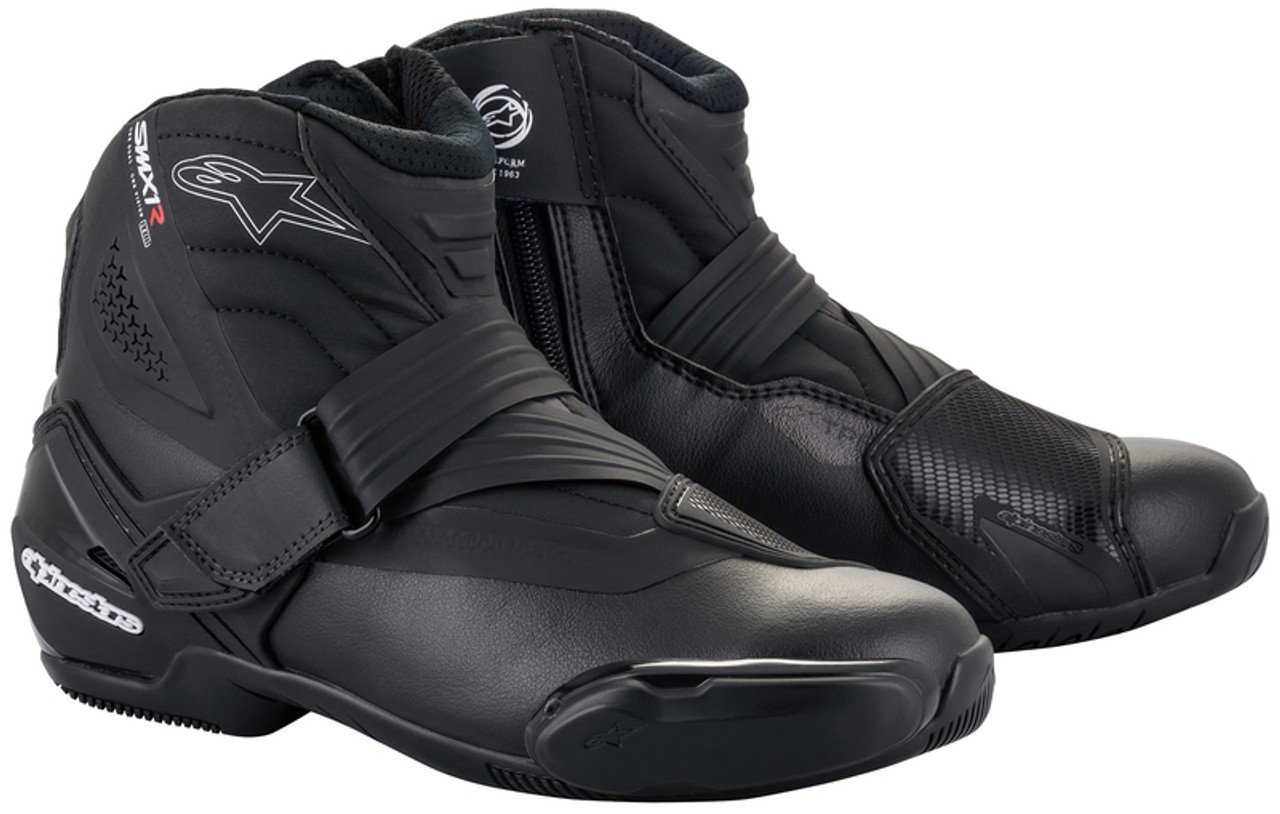 Alpinestars SMX-1 R v2 Black Shoes - Speed Addicts