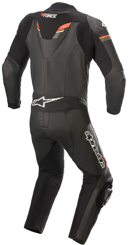 Alpinestars GP Force Chaser Black Red Flouro 1Pc Suit