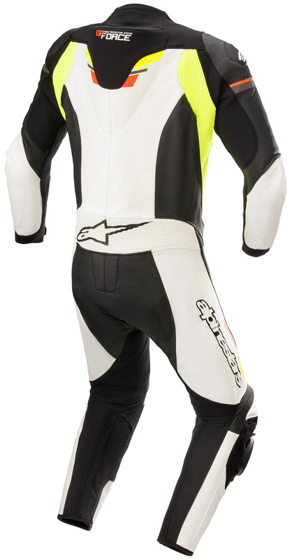 Alpinestars GP Force Chaser Black White Red Flouro Yellow 1Pc Suit