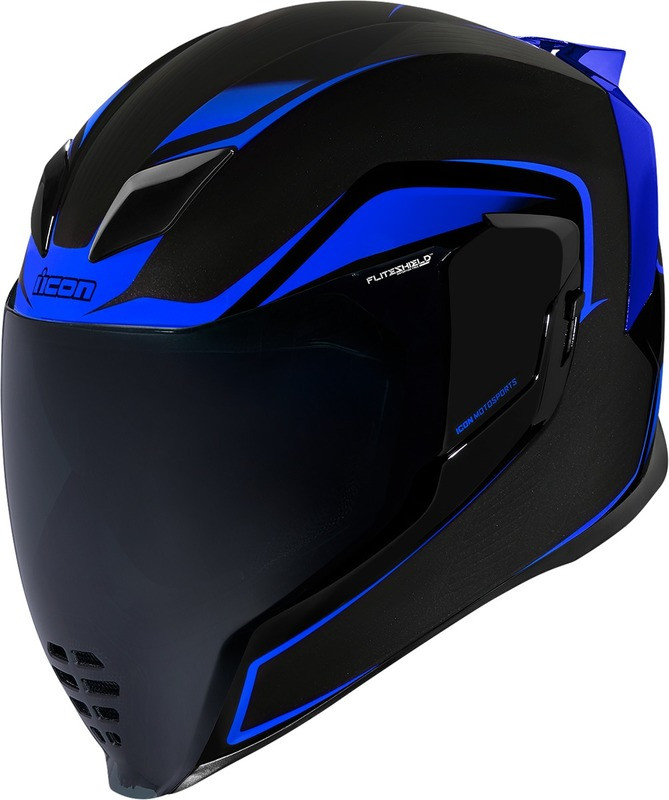 Icon Airflite Blue Crosslink Helmet