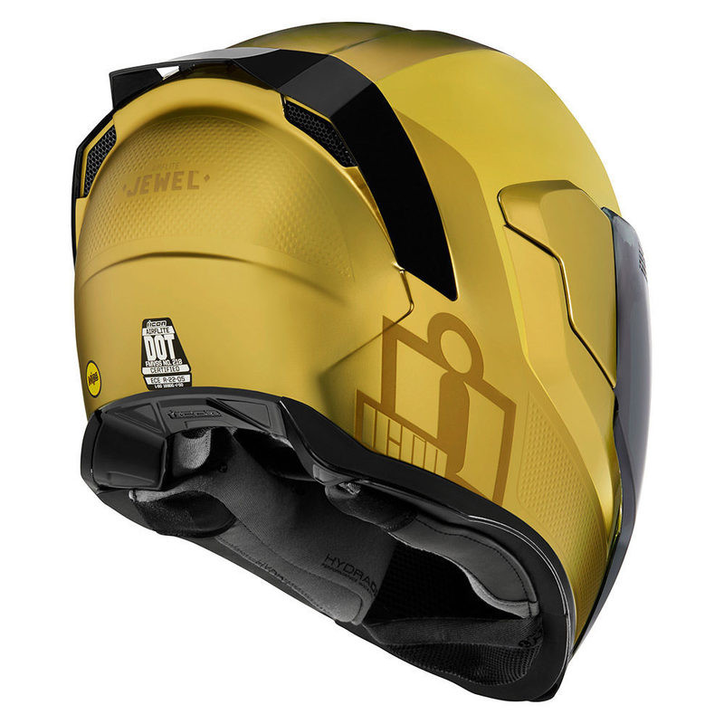 Icon Airflite MIPS Gold Jewel Helmet - Speed Addicts