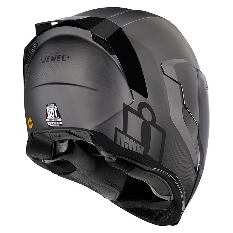 Icon Airflite MIPS Silver Jewel Helmet - Speed Addicts