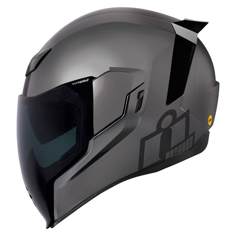 Icon Airflite MIPS Silver Jewel Helmet - Speed Addicts