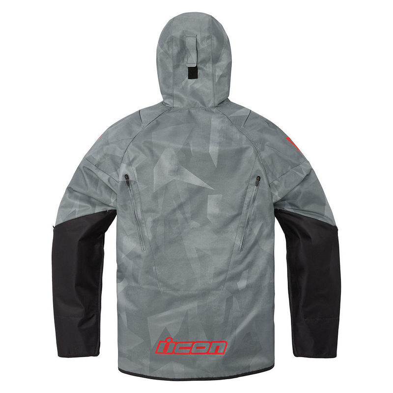 Icon Airform Gray Battlescar Jacket