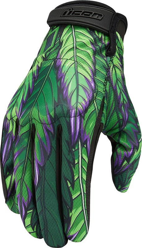Icon Hooligan Green Ritemind Gloves