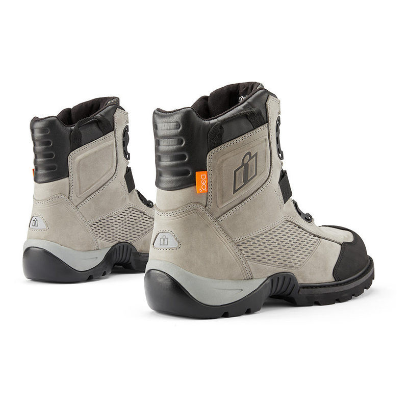 Icon Stormhawk Gray Boots