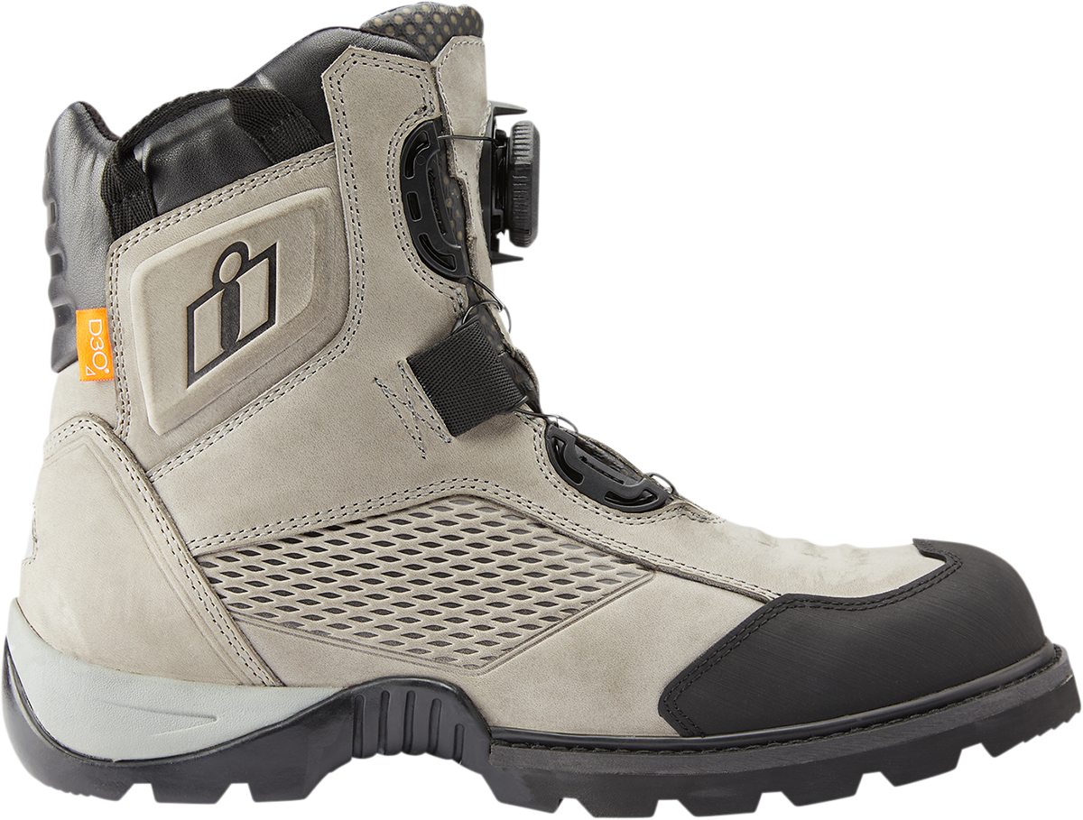 Icon Stormhawk Gray Boots - Speed Addicts