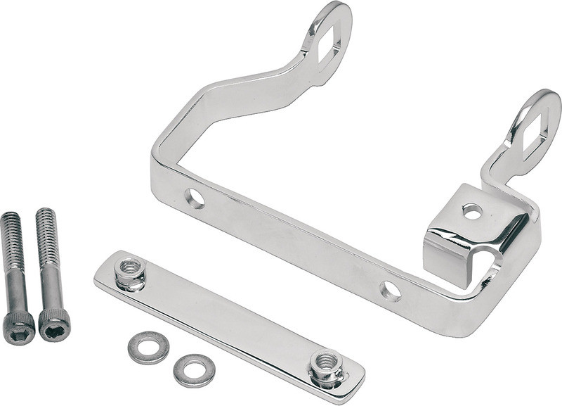 Drag Specialties Coil Mount Bracket - Harley Davidson - Chrome  -  2102-0077