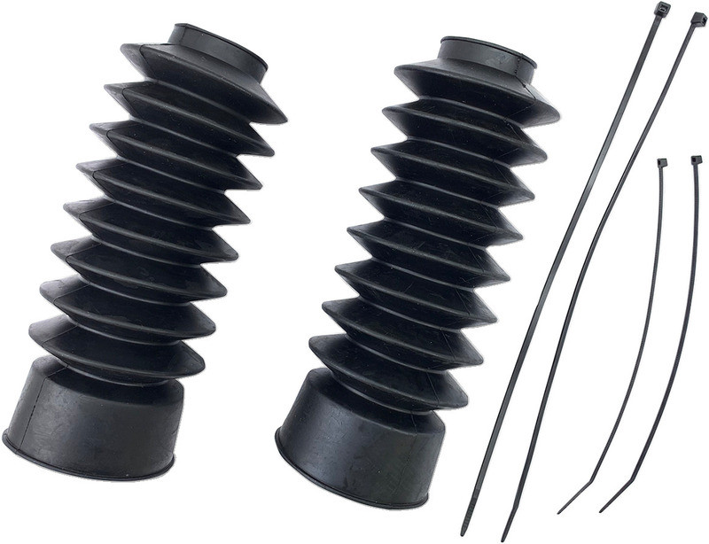 Drag Specialties Rubber Fork Boots - 41 mm - 9" L  -  0406-0097