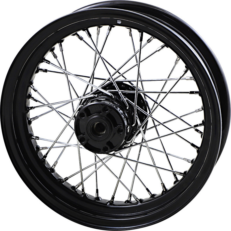 Drag Specialties Wheel - Rear - Black - 16"x3.00" - No ABS  -  0204-0573