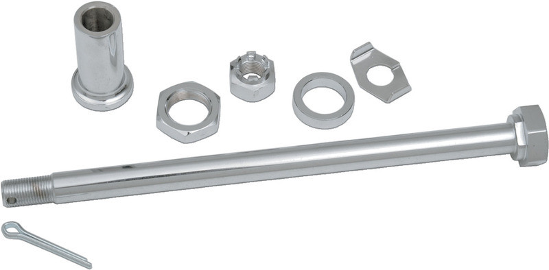 Drag Specialties Axle - Rear - Chrome - 67-72 BT  -  0214-0580