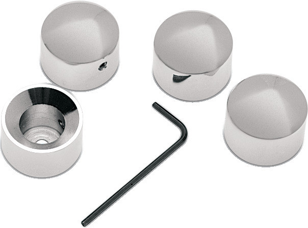 Drag Specialties Head/Bolt Covers 86-17 Big Twin  -  1902-0409