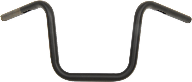 Drag Specialties Flat Black 10" Narrow Ape Handlebar for TBW  -  0601-4193