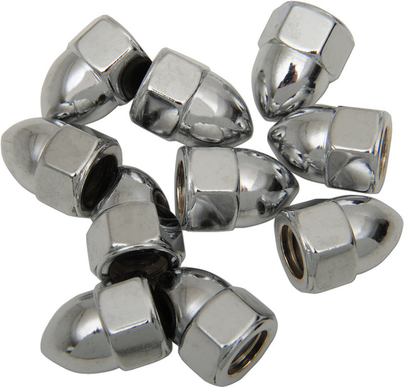 Drag Specialties 5/16-24 Acorn Nut Chrome  -  DS-190856