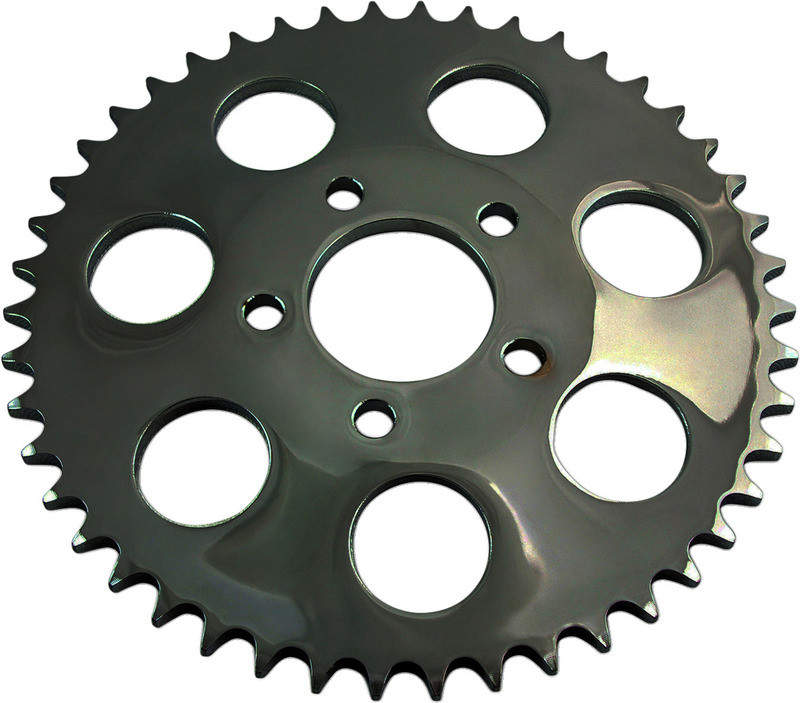 Drag Specialties Rear Sprocket - Gloss Black - Dished - 51-Tooth  -  1210-1850