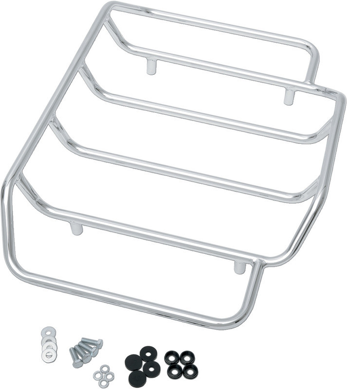 Drag Specialties Tour-Pak Luggage Rack - Chrome  -  1510-0163