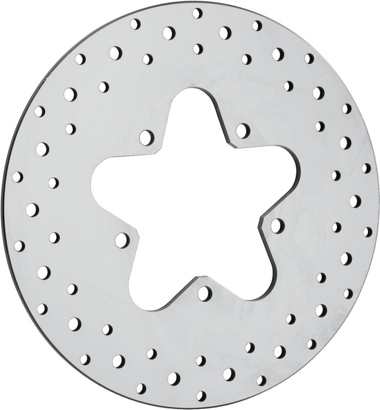 Drag Specialties Drilled Brake Rotor - Rear - 11.5" - Touring  -  1710-1063