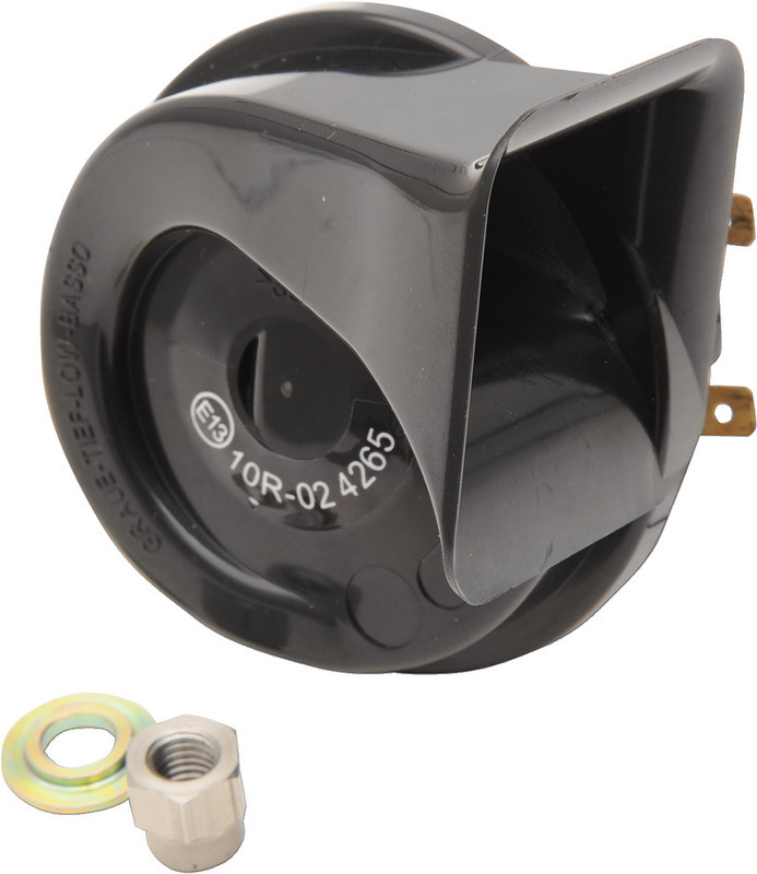 Drag Specialties Replacement Horn - '90 - '19 FLT - Black  -  2107-0156