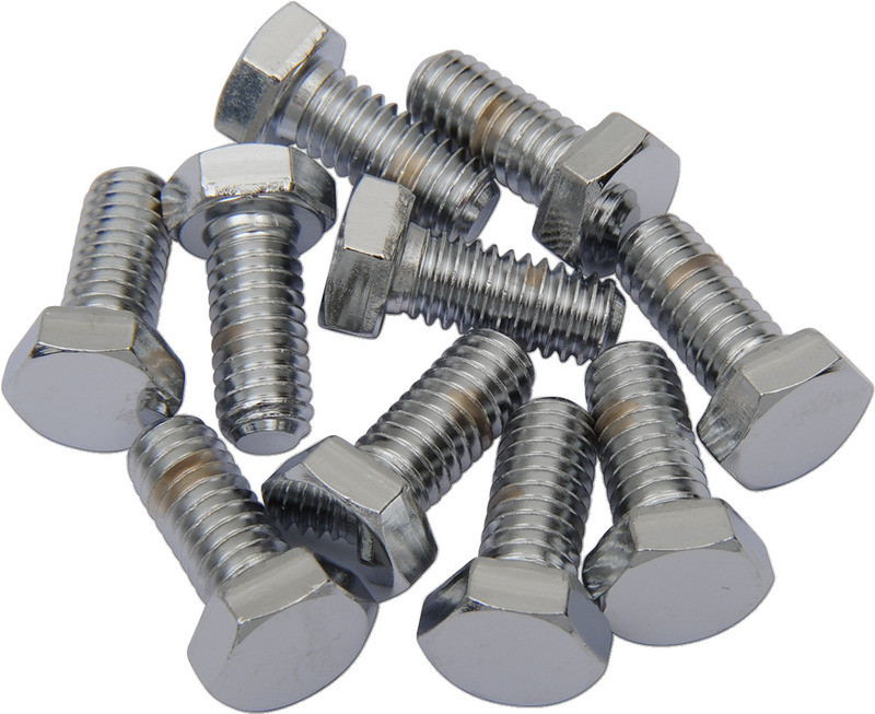 Drag Specialties 5/16-18X 3/4" Chrome Hex Head  -  DS-190611