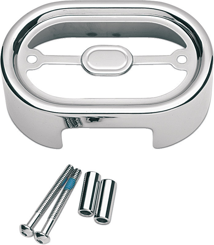 Drag Specialties Regulator Cover -Harley Davidson - Chrome  -  1902-0398
