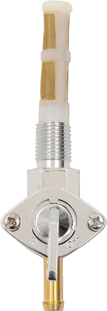 Drag Specialties Petcock - Chrome - 1/4" NPT - Downward  -  0705-0200