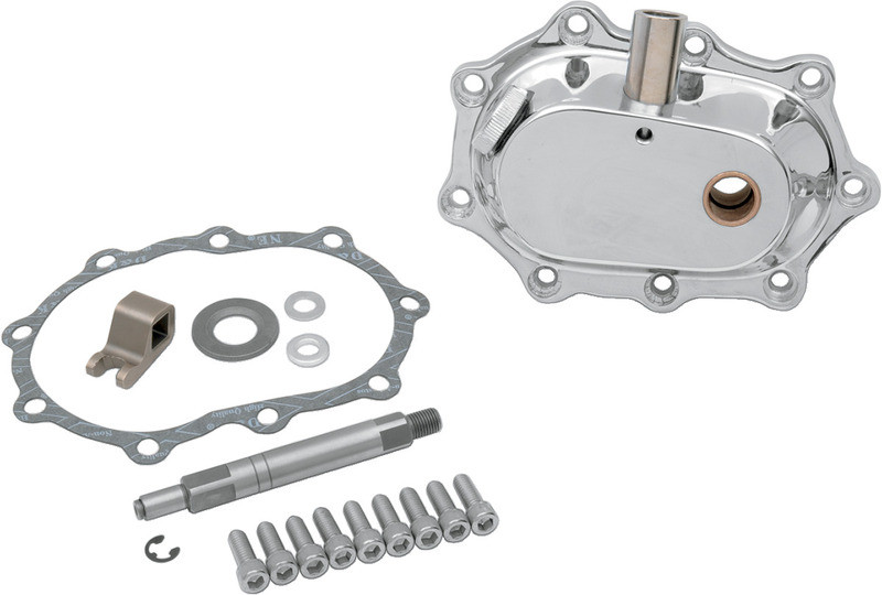 Drag Specialties Chrome Kick Start Cover  -  1105-0041